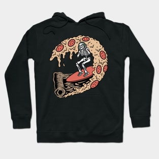 Pizza and Music, Skate on Pizza, Pizza Lover Hoodie